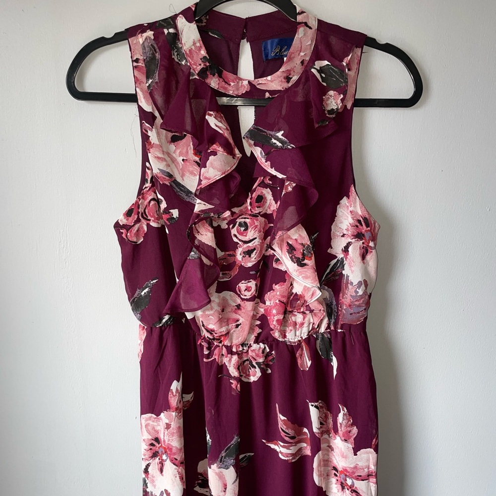 Floral sleeveless dress